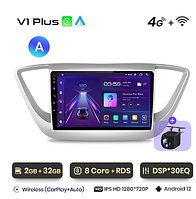 Junsun 4G Android магнітола для hyundai solaris Verna Solaris 2017 2018 2019 wifi 4G (2GB 32GB) тип А