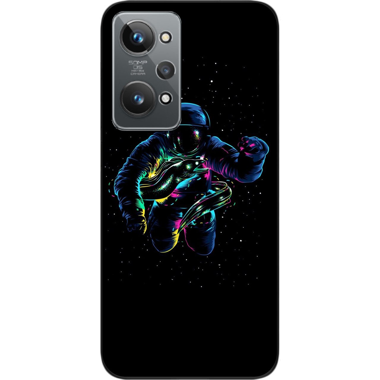 Чохол силіконовий Case для Realme GT2 з картинкою В космосі