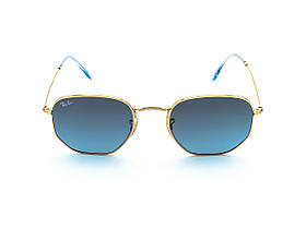 Сонцезахисні окуляри Ray-Ban Hexagonal Flat Lenses RB3548-N 9123/3M 51 мм. GRADIENT BLUE