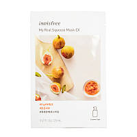 Антиоксидантная маска с экстрактом инжира Innisfree My Real Squeeze Mask Fig 20мл