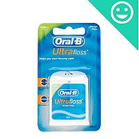 Oral B Ultra Floss, 25 м, зубная нить с привкусом мяты, флос