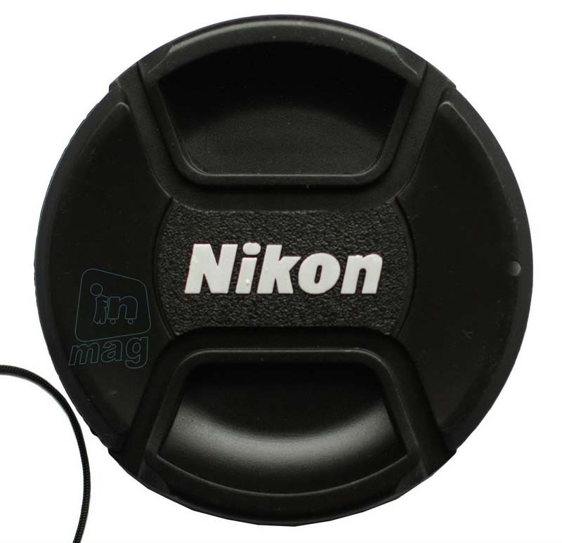 Кришка для об'єктива Alitek з логотипом "Nikon", 55 мм