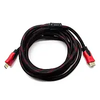 Відео-кабель Infinity HQ HDMI (тато) HDMI (тато) 3m Black (В оплётке)