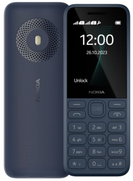 Телефон Nokia 130 TA-1576 DS Dark Blue UA UCRF