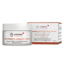 Омолоджуючий крем для зони декольте Evenswiss Rejuvenating Decollete Cream, 50 мл