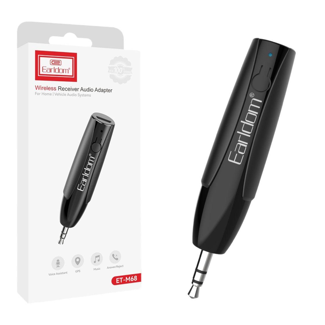 Автомобільний тримач Borofone BH54 Racer чорний, Автомобільний AUX адаптер, Гучний зв'язок в авто