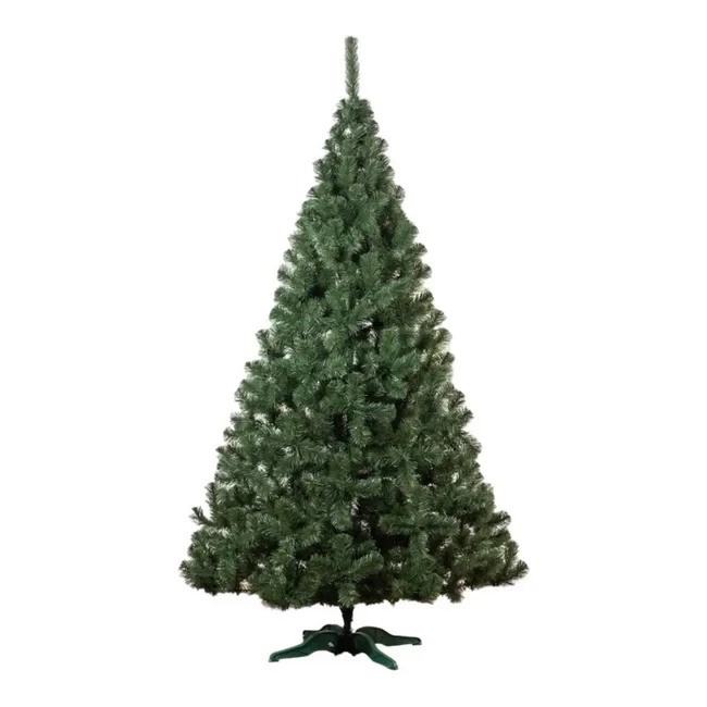 Штучна новорічна ялинка із ПВХ плівки 2,5 м, фото 1