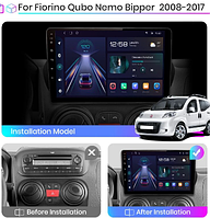 Junsun 4G Android магнитола для Fiat Fiorino Qubo Citroen Nemo Peugeot Bipper 2008-2017