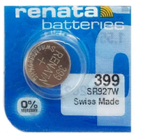 Батарейка RENATA 399-U10 AG7 SR927W 399-U10 AG7 SR927W