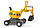 Поворотний екскаватор катлка rollyDigger CAT Ride On Rolly Toys 421015, фото 6