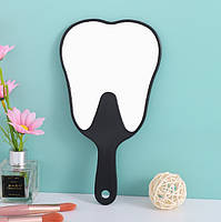 Дзеркало Зуб із ручкою для пацієнта чорне