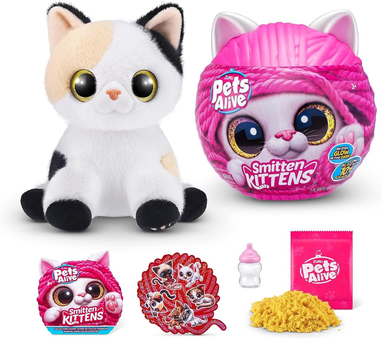 Набір-сюрприз Pets alive Smitten Kittens Грайливі кошенята Каліко Кіт Мінкс 9541J