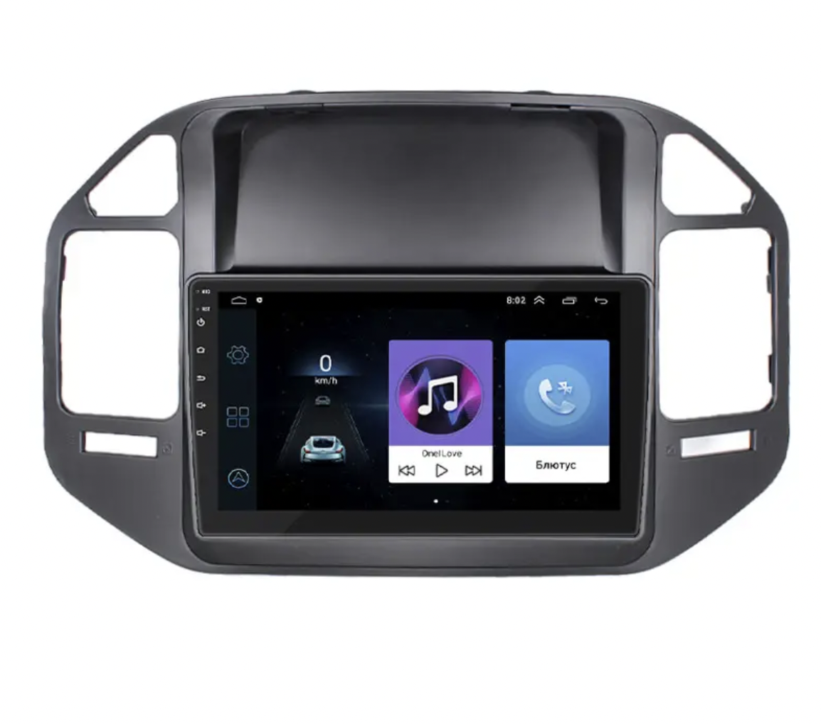 Магнітола для Mitsubishi Pajero 2004-2011 V73 V60 на Android|Сенсорний екран,GPS,Bluetooth,камера заднього виду