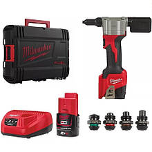 Заклепник акумуляторний Milwaukee M12 BPRT-201X 4933464405