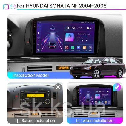 Junsun 4G Android магнітолу для hyundai Hyundai SONATA NF 2004-2008 sonata 2009