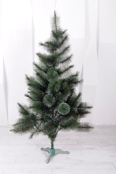 Сосна штучна 1.3 м засніжена розпушонка, фото 1