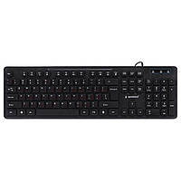 Клавіатура Gembird KB-MCH-04-UA, USB, чорна