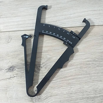 Каліпер механічний для вимірювання жирової складки Body fat caliper Чорний (KG-11386)