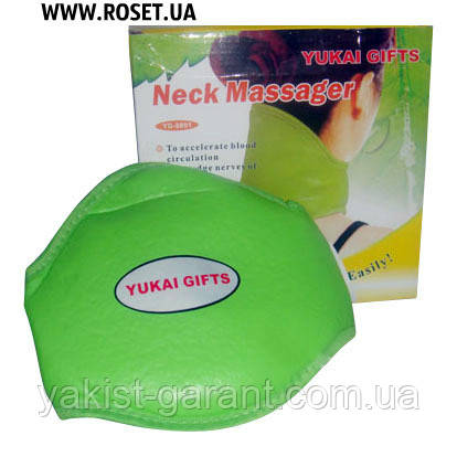 Вібраційний масаж-пов'язка для шиї Neck Massager YG-8801, фото 1