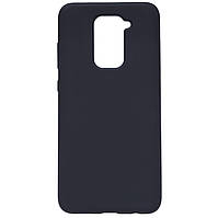 Чехол Silicone Case Full Xiaomi Redmi Note 9 / Redmi 10X 4G Black