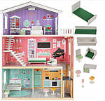 Ляльковий будиночок дерев'яний Kruzzel Вілла + ліфт 114 см, фото 2