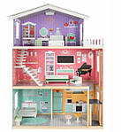 Ляльковий будиночок дерев'яний Kruzzel Вілла + ліфт 114 см, фото 3