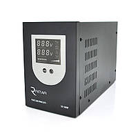 ДБЖ з правильною синусоїдою Ritar SK-800VA (500W), DC:145-275V, LCD-дисплей, 2Shuko socket, 12V, під зовнішню