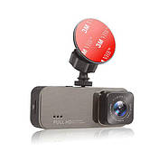 Відеореєстратор автомобільний Full HD 701 DVR 2 камери з монітором записування LCD 3.19" Parking Monitor