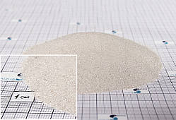 Пісок кварцовий фракція 0.1-0.4 мм в мішках по 25 кг