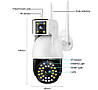 IP Wi-Fi камера P12 2 незалежних об'єктива 3MPx+3MPx (v380 APP), фото 3