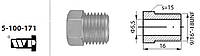 Наконечник WP 5-100-171 (9/16" 18UNF) под труб. 5.0 мм