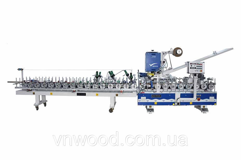 PW 35 F55-VMMC / PW 35 F65-VMMС Верстат з ненесенням клею-розплаву поліуретану, ЕВА / ПЗ зі змінними касетами