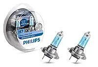 Галогенные лампы Philips H7 White Vision Ultra - Эффект Ксенона 4200k