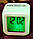 Настільний Годинник-Будильник 7 LED Color Changing Alarm Clock, фото 4