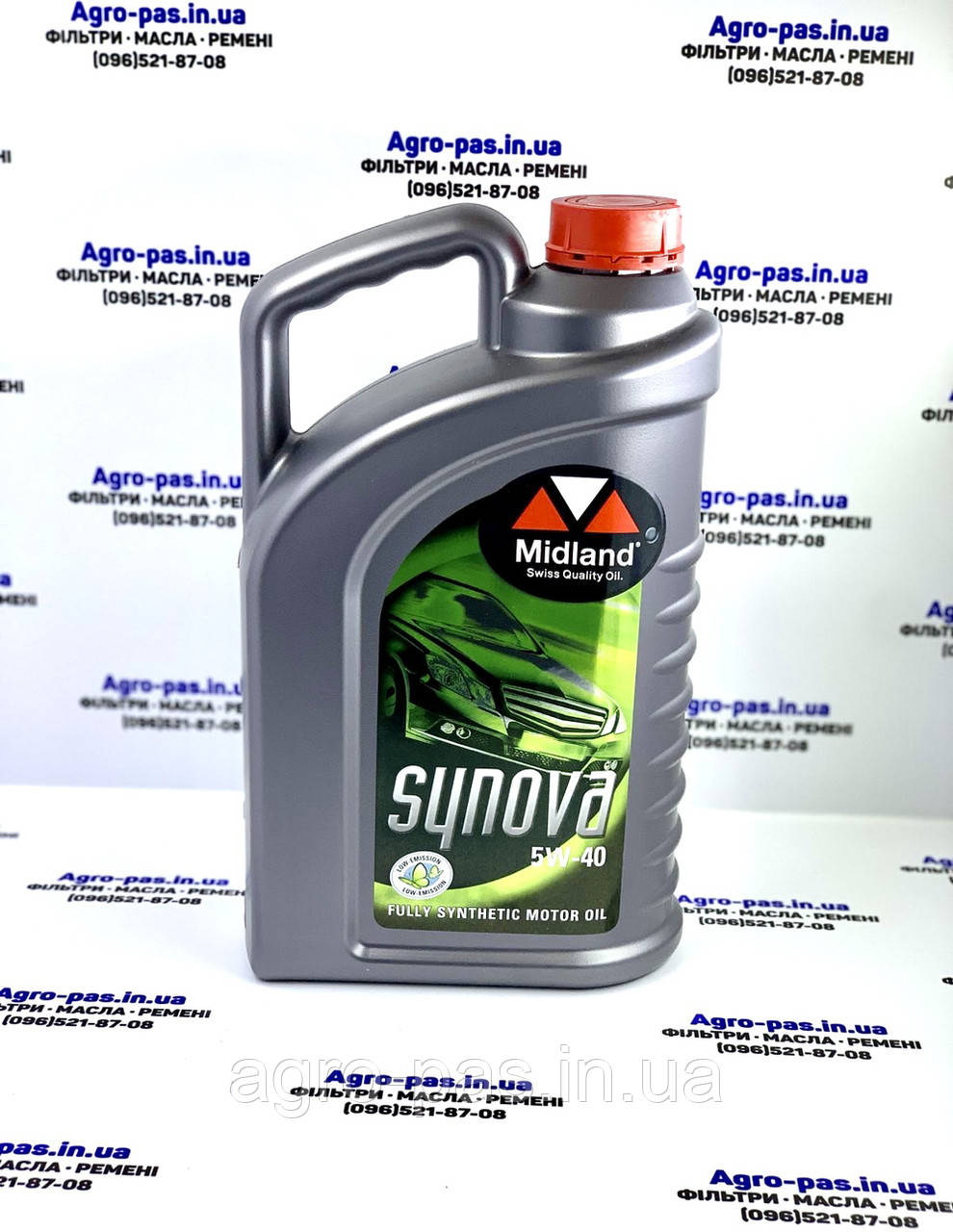 Моторна олива 5W-40 Midland Synova 4л, фото 1