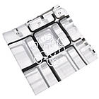 Шторка для душу Supretto з пластиковими кільцями 240х200 см (8431), фото 5