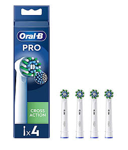 Змінні насадки для електричної зубної щітки Oral-B Pro Cross Action 4 шт