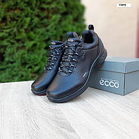 Мужские кроссовки ECCO biom (чёрные) модные повседневные демисезонные кроссы О11072