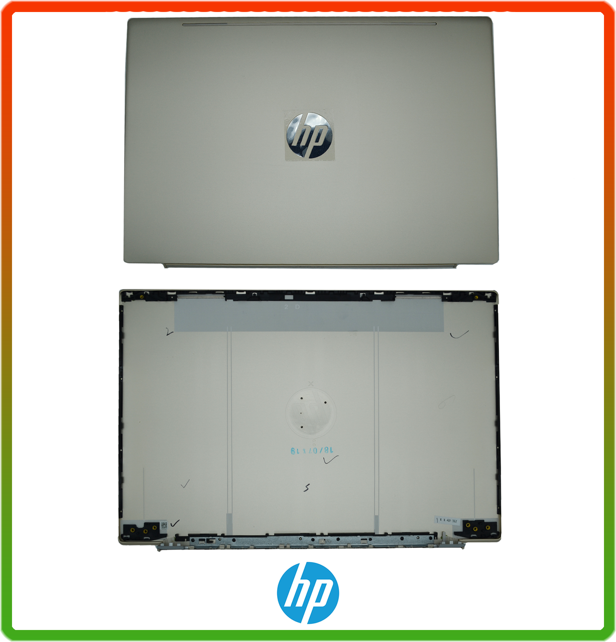 Частина корпусу (кришка матриці) для ноутбука HP 15-CS, 15-CW, TPN-Q208, TPN-Q210 (Champagne)