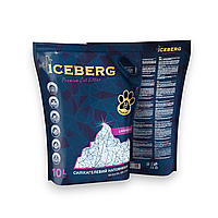 Iceberg Lavender гігієнічний наповнювач на основі силікагелю з ароматом лаванди, 10л