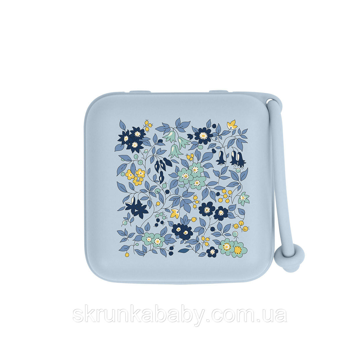 Контейнер для пустушок BIBS x Liberty Pacifier Box – Chamomile Lawn Baby Blue