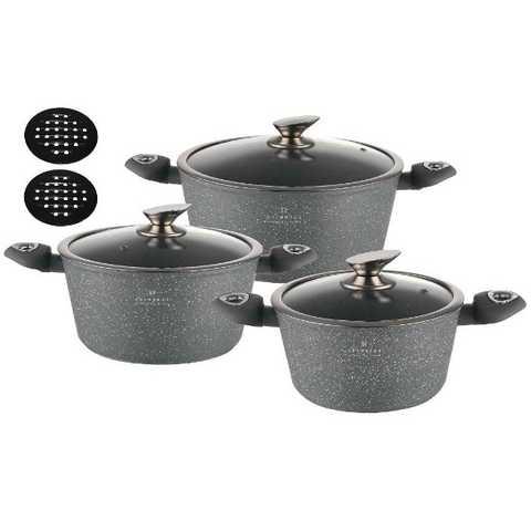 Набір посуду Edenberg EB-7426 складається з 8 предметів, фото 1