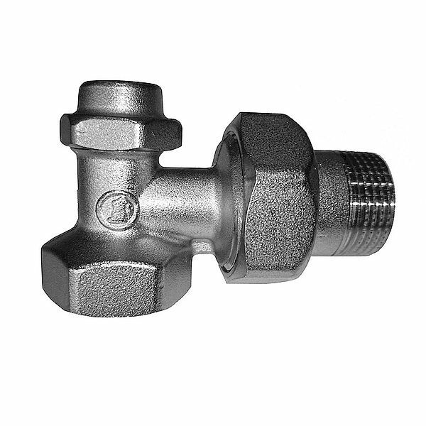 Вентиль радиаторный отсечной (угловой) Ду 20 R714X034 GIACOMINI ...