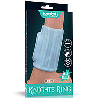 Насадка на член - Vibrating Ridge Knights Ring Найти