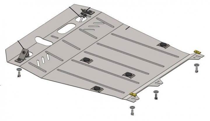 Захист двигуна Mitsubishi Outlander Sport 2010- Kolchuga