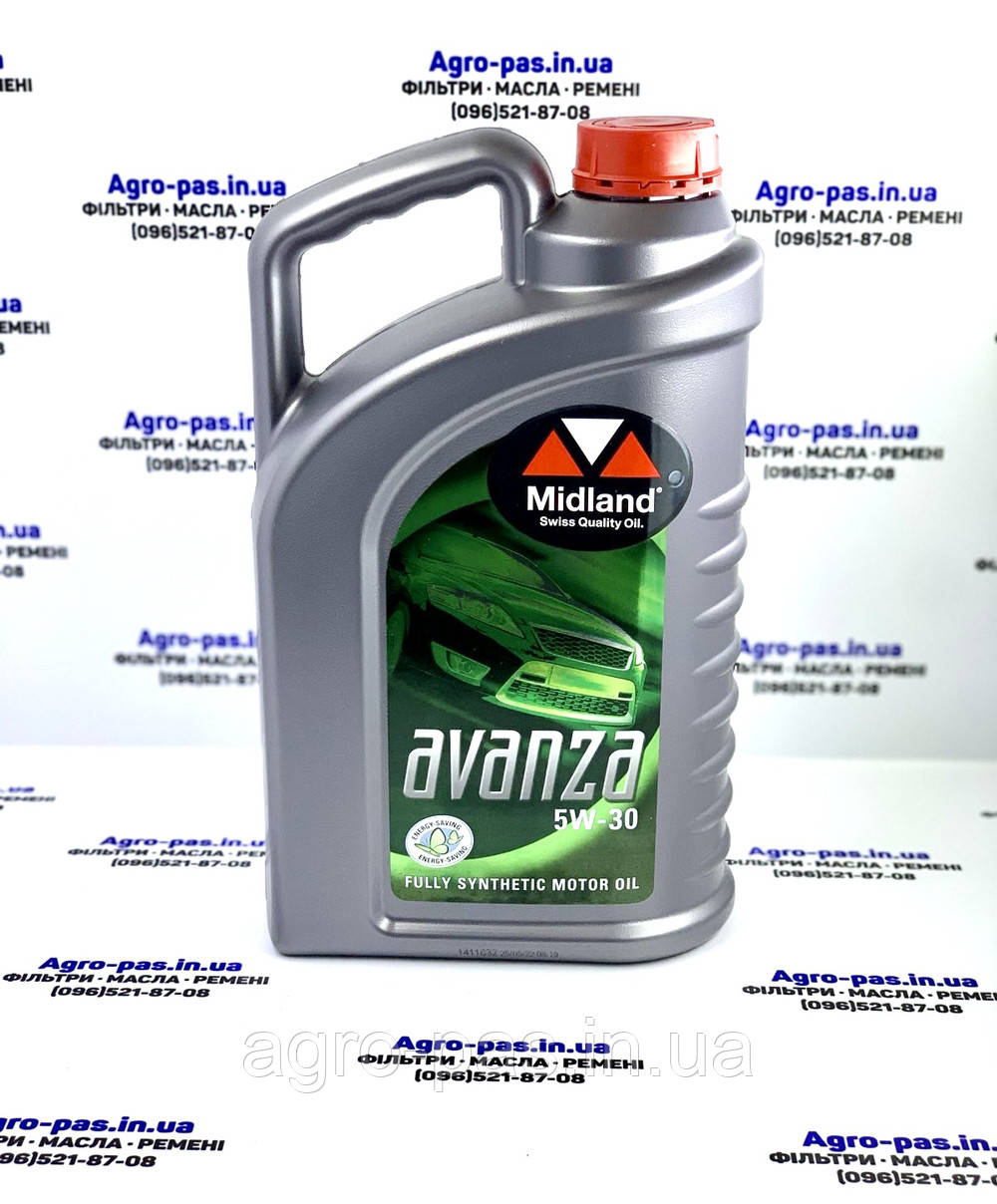 Моторна олива 5W-30 Midland Avanza, фото 1