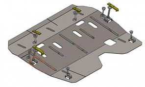 Захист двигуна Dacia Logan 2004-2012 Kolchuga