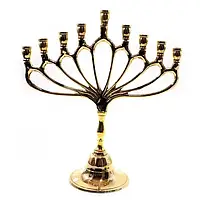 Підсвічник із бронзи менора
