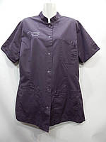 Женская блуза рабочая удлиненная (L) UKR р. 52-54 025GRO (только в указанном размере, только 1 шт)