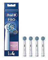 Сменные насадки для электрической зубной щётки Oral-B Pro Sensitive Clean 4 шт